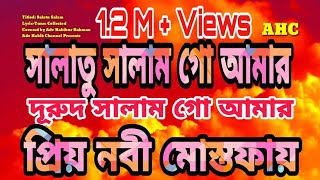 যেই গজল শুনলে নবীজিসাঃ এসে সামনে হাজির হয় সবাই বুঝেনা। salatu salam go amar durodo salam go amar [upl. by Eilasor]