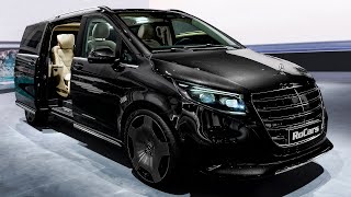 2024 Mercedes VClass  New Luxury Van in detail [upl. by Melvyn]