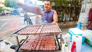 Street Food in Brazil  RIO DE JANEIRO Brazilian Food  Attractions in Rio Brazil [upl. by Danuloff]