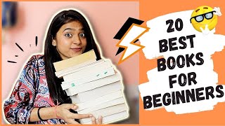 Beginners guide 101Top 20 Books for beginners 📚Book recommendations for all types of people✨ [upl. by Daza531]