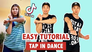 TAP IN TUTORIAL  EASY TIK TOK DANCE [upl. by Kemeny]