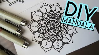 How to Draw a MANDALA [upl. by Swerdna]