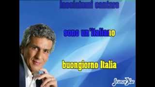 Toto Cutugno Litaliano Karaoke Instrumental  lyrics [upl. by Adlesirhc]