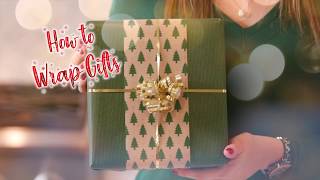 How To Wrap A Gift Box [upl. by Uohk366]