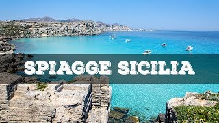 Top 10 spiagge più belle della Sicilia [upl. by Fabozzi]