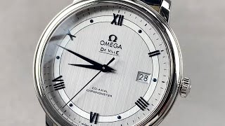 Omega De Ville Prestige 42413402002003 Omega Watch Review [upl. by Gelya626]