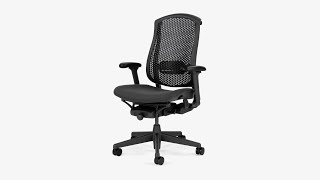 How to Adjust the Celle Office Chair from Herman Miller [upl. by Lebiram]