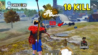 Insane 18 Kill AWM and M82B Ajjubhai and Romeo Op New Gameplay  Garena Free Fire [upl. by Alten]