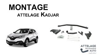 Montage Attelage Kadjar [upl. by Notlrac]