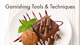 Garnishing Tools amp Techniques [upl. by Savill]