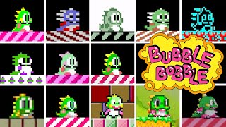 Bubble Bobble  Versions Comparison HD 60 FPS [upl. by Sivad]