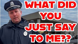 Cop Tries To Intimidate Me After I Ask For His ID [upl. by Eniamrehs]