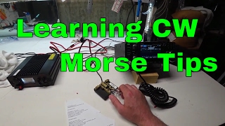 Learning CW Morse Code Tips for Amateur Ham Radio [upl. by Iva]