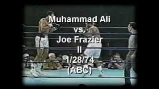 Joe Frazier vs Muhammad Ali II 12874 abc part 1 [upl. by Felder]