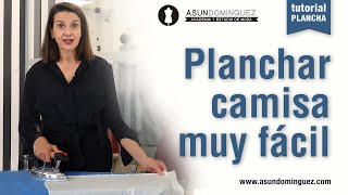 Planchar una camisa muy fácil  Tutorial paso a paso [upl. by Homere250]