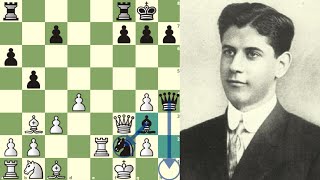 ¡LA PERFECTA Y MÁS PODEROSA DEFENSA DE LA HISTORIA Capablanca vs Marshall Nueva York 1918 [upl. by Itsrejk]