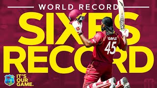 WORLD RECORD Number Of Sixes In An Innings  Windies Finest [upl. by Andree]