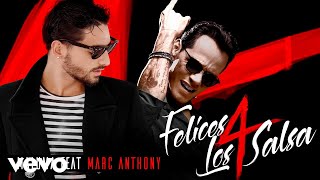 Maluma  Felices los 4 Salsa VersionAudio ft Marc Anthony [upl. by Illah508]