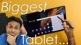 Samsung Massive Tab S8 Ultra Hands On Overview [upl. by Oswin913]