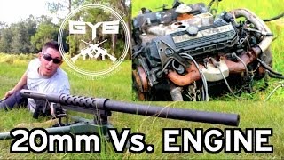 Cannon 20mm  Vs ENGINE [upl. by Nnylarat]