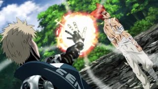 OPM  Garou vs Genos amp Bang Full Fight HD English dub  One Punch Man [upl. by Byrne889]