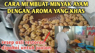 Resep Minyak Ayam Rahasia  bikin jualan laris manis [upl. by Mark]