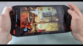 ONEXPLAYER handheld gaming PC What do all those buttons do [upl. by Adyeren]