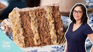 How To Make A Classic German Chocolate Cake [upl. by Wiener]