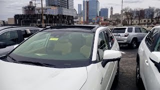 Rav4 panoramic sunroof Description and demonstration [upl. by Terb]