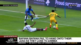 Bafana Bafana lose to Zambia [upl. by Abraham496]