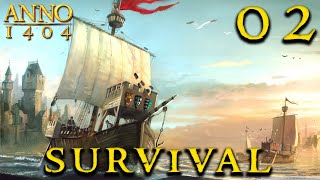 Anno 1404 SURVIVAL 02 FOUNDATION  Extreme Difficulty HISTORY Edition amp IAAM Overhaul Strategy RTS [upl. by Aon]