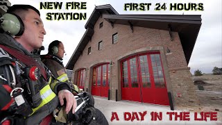 First 24 Hours in a New Fire Station  A Day in the Life [upl. by Donata482]