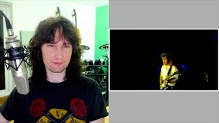 British guitarist reacts to Triumph and Rik Emmetts soaring vocals [upl. by Aizek]