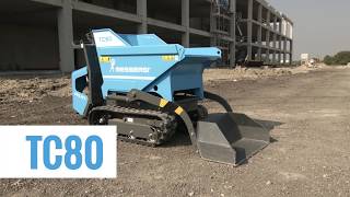 Messersi tracked dumper TC80 MTP [upl. by Nnovahs]