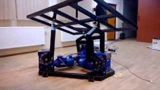 Motion Platform 3DoF  750 kg PS3TM750 [upl. by Georas285]