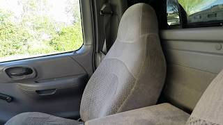 19972003 Ford F150 XL Seat Upgrade  Strongman Garage [upl. by Accisej545]