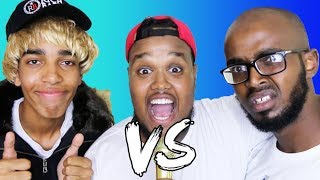 EPIC 1V1 RAP BATTLE  DARKEST MAN V YOUNG LAMPOST [upl. by Kciredes559]