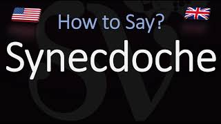 How to Pronounce Synecdoche CORRECTLY  Meaning amp Definition [upl. by Aidnama]