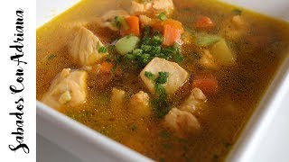 Regreso a clases  Caldo o Sopa de Pollo con Verduras [upl. by Doug]