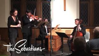 Telemann  Trio Sonata in D minor TWV 42d7  the Sebastians [upl. by Iphlgenia185]