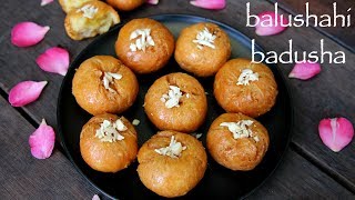 balushahi recipe  badusha recipe  badusha sweet or badhusha sweet [upl. by Mylor]