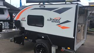 2020 JAYCO JPOD OUTBACK Watsons Caravans Port Macquarie Stock 10480 [upl. by Coady]