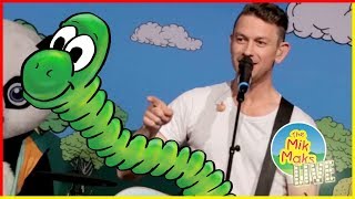 The Caterpillar Song  A kids songs with actions  The Mik Maks Live [upl. by Crespo]