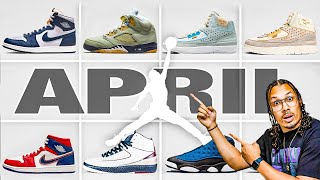 Air Jordan April Sneaker Release Update 2022 [upl. by Atsylak]