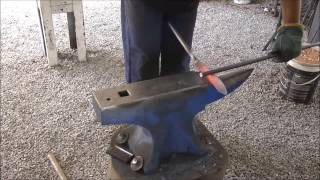 Forging a Knife  Full Process Explained in detail [upl. by Ymer]