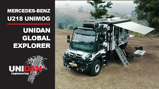 2020 UNIDAN Global Explorer  U218 UGE Unimog Expedition Vehicle [upl. by Ot592]