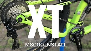 Shimano XT m8000 installation [upl. by Inama]