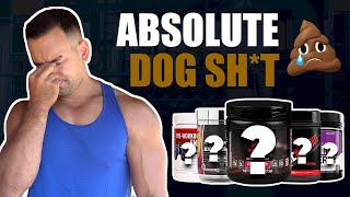 Top 5 WORST PreWorkouts On The Market SCAM ALERT [upl. by Nolubez98]