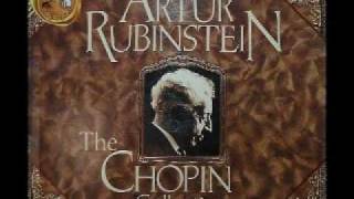 Arthur Rubinstein  Chopin Nocturne Op 9 No 1 in B flat [upl. by Bills]