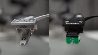 Phono Cartridge Audio Comparison  Audio Technica AT95E VS Ortofon Omega [upl. by Burrow29]